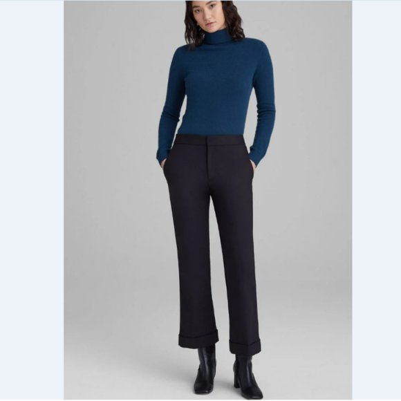 Club Monaco - Cuffed Crop Kick Flare Pants - Picture 3 of 5